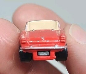 1994 LGT MICRO MACHINES ALFA ROMEO GIULETTA SPIDER RED & TAN - FAST SHIPPING 