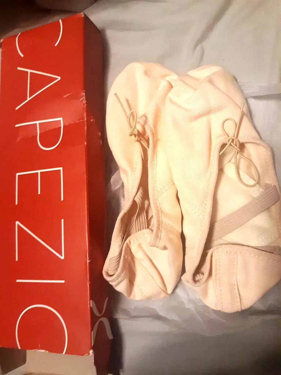 Capezio Canvas Juliet Ballet Slippers Shoes Pink Size 5W