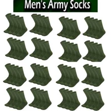 Wholesale Mens Green Army Military Socks Combat Trekking Hiking Size 10-13,13-15