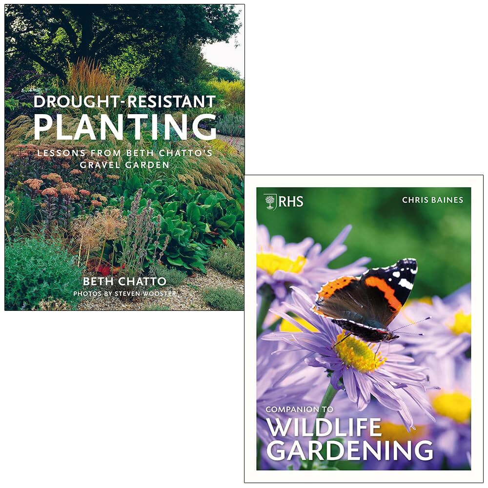Drought-Resistant Planting By Beth Chatto & RHS Companion to Wildlife Gardening