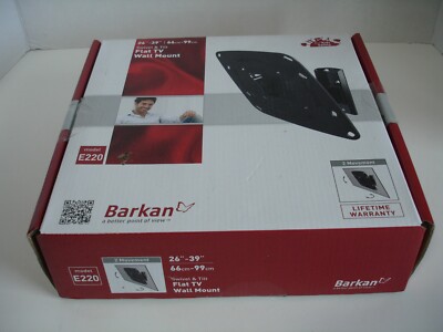 BARKAN E220 TV Mount 26-39'' Swivel & Tilt, Flat TV Mount