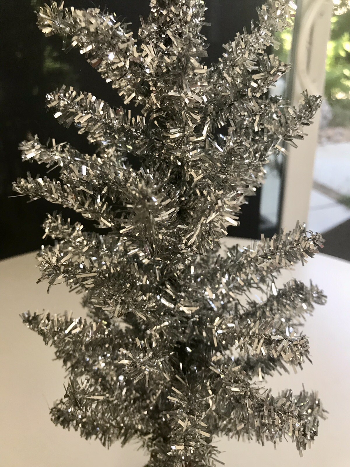 Vintage 1950…Aluminum Tabletop Christmas Tree 14 Inches eBay