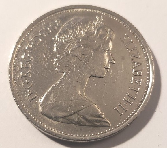 Item # C-33 / 1968 UK Elizabeth II 10 New Pence Circulated | eBay