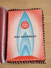 Vintage Brosch&uuml;re Gas Kochbuch Arnold Werk Im Einband 60/70er Jahre