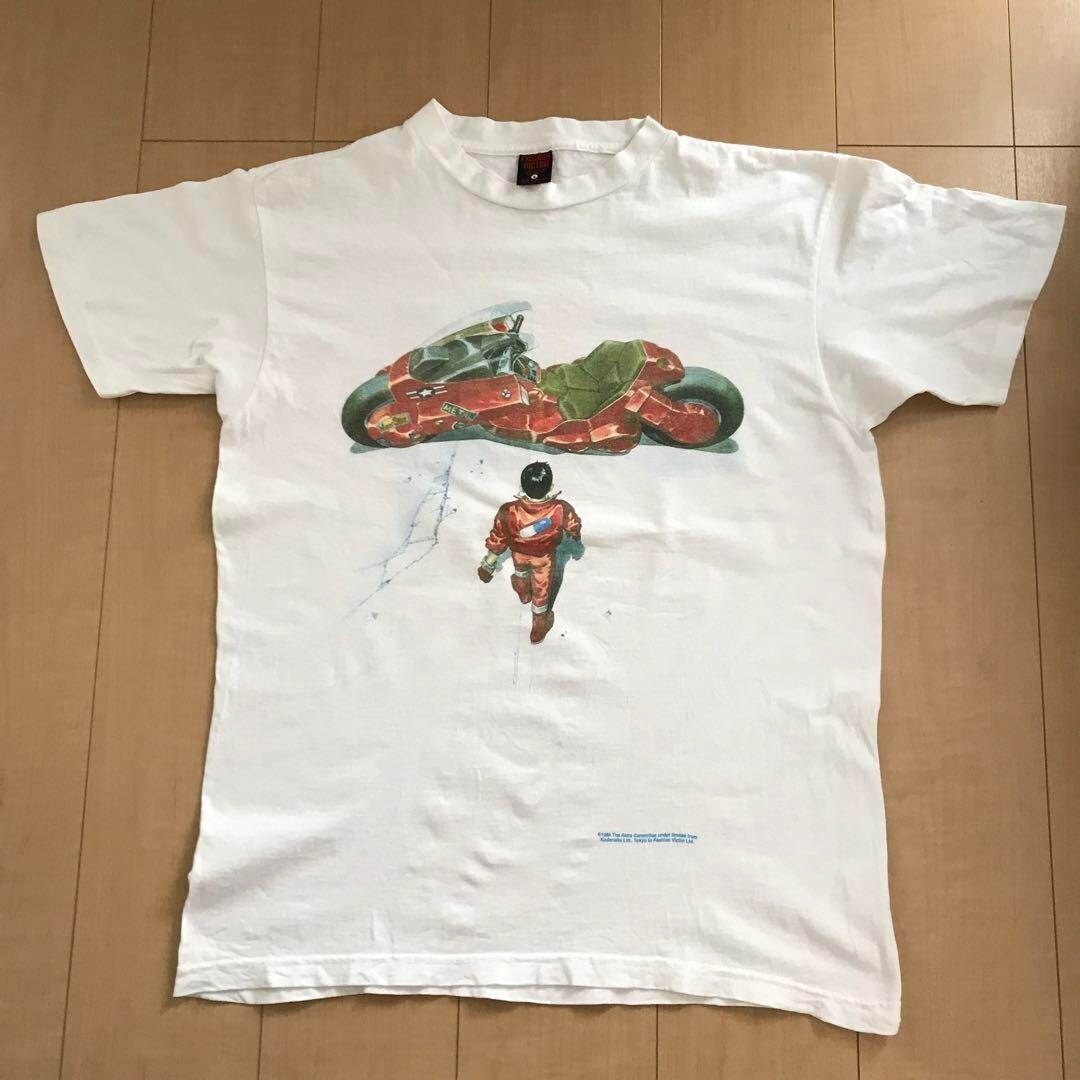 トップス AKIRA T Shirt FASHION VICTIM KANEDA Fashion Victim 80s Vtg Rare T-shirt AKIRA Shotaro Kaneda