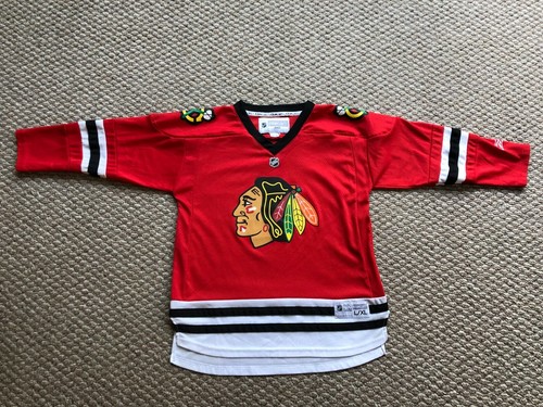 Maglia Jonathan Toews Blackhawks (rosso Reebok— taglia giovanile S/M) più maglia giovanile - Foto 7 di 11