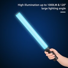 RGB Light Wand Stick Handheld Photography Video Light Bi-Color Temperature IOKC