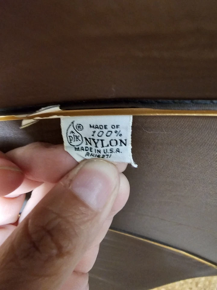 Vintage 36" Polan Katz Umbrella Brown - Image 4 of 4