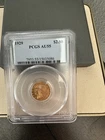 1929  Indian Gold Quarter Eagle $2.50 Coin PCGS graded AU55 Free Shipping!!