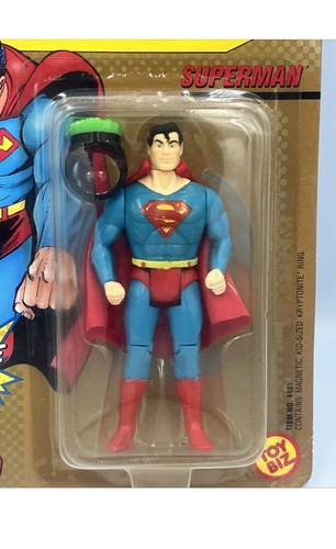 SUPERMAN SUPER HEROES DC COMICS VINTAGE PERFETTO TOY BIZ Batman - Imagen 2 de 3