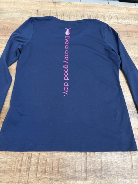 Tunaskin Womens Echo Performance Long Sleeve Navy… - image 10