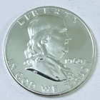 1960 Proof Franklin Half Dollar 90% Silver MINT STATE PLUS DETAILS #7845