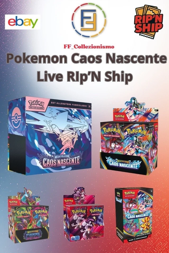[ LIVE ] [ RIP'N SHIP ] Aste Display di Pokemon e One Piece