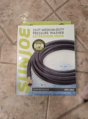 #ad #ad Sun Joe SPX 25H 25#x27; High Pressure Extension Hose New $25.00