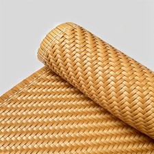 Plastic V Shape Rattan Cane Webbing 16" 40", Coffee Color Rattan Webbing for ...