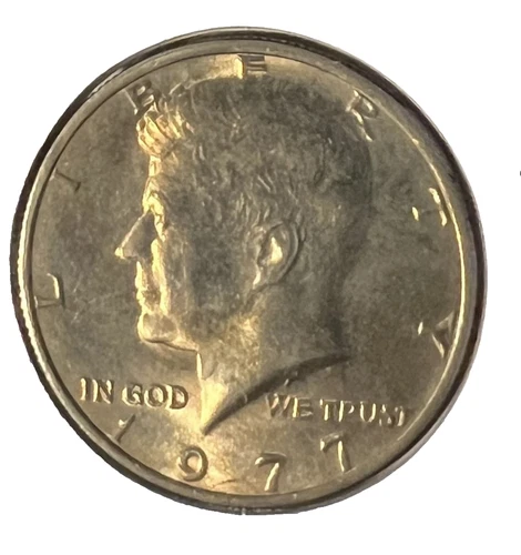 1977 KENNEDY HALF DOLLAR CIRCULATED COIN