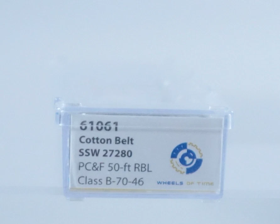 Wheels Of Time COTTON BELT 27280 N Scale 50' Box Car - 61061 - Image 3 of 3