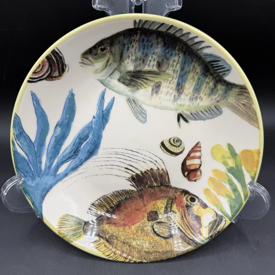 Williams Sonoma Poisson Juego de Cuencos de Pasta Individuales 4 - 9 3/8" Pescado Marc Lacaze Foto 4 de 4