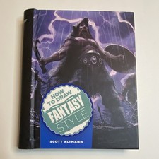 How to Draw Fantasy-Style Scott Altmann Spiral Bound Art Instruction Book