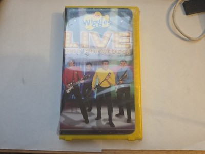 The Wiggles Pty Ltd Live Hot Potatoes! VHS NTSC Children's Music Murray Cook