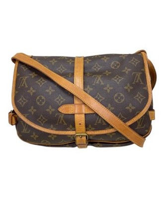 LOUIS VUITTON                    Saumur 30 Ebene/Monogram M42256