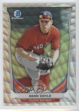 2014 Bowman Draft Top Prospects Chrome Silver Wave Refractor /25 Sean Coyle
