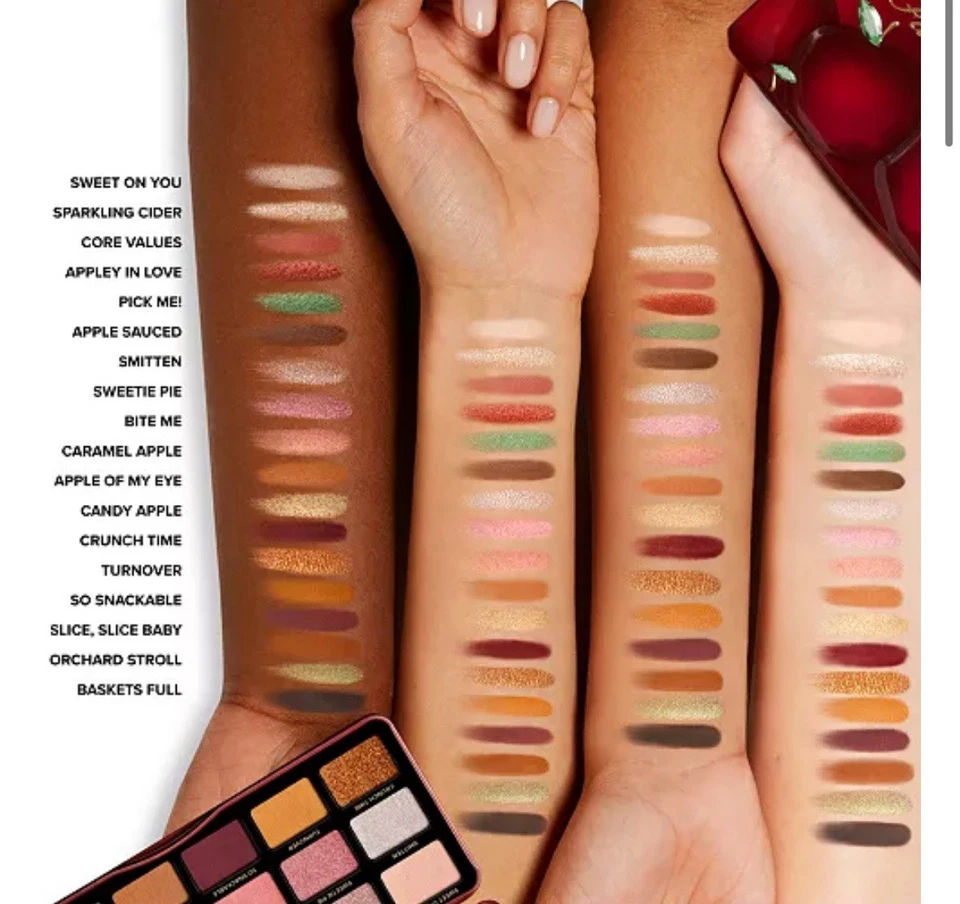 Too Faced Appley in Love Eye Shadow Palette - Limited Edition 18 Shadows NEW - Image 4 of 4