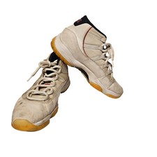 Jordan 11 Retro Platinum Tint Sail University Red 378037-016 Mens Size 10