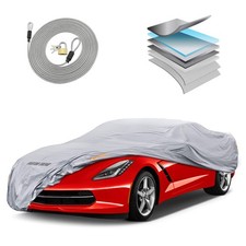 MotorTrend Car Cover for Chevrolet Corvette 1984-2019 UV Resistant Waterproof