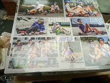 EzyRoller Ezy Roller Drifter X Series Purple Ride On Scooter Neu im Karton