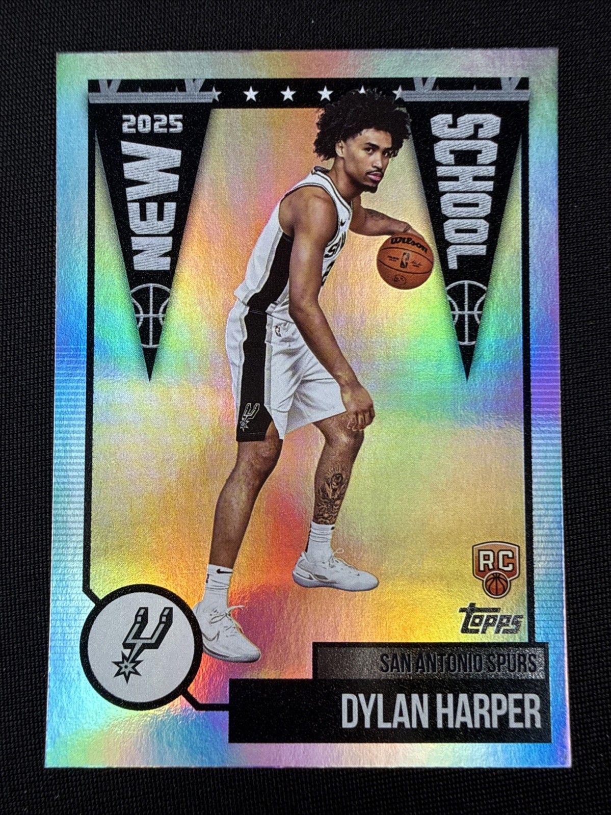 Dylan Harper Rookie Card RC 2025-26 Topps Basketball New School Holo #NS-2