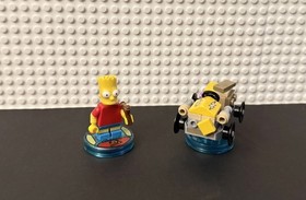 LEGO Dimensions The Simpsons LOT Complete Homer, 71202 Bart, 71211 Krusty 71227
