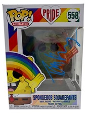 Tom Kenny SpongeBob Squarepants Signed Autograph Funko Pop 558 Pride Beckett COA