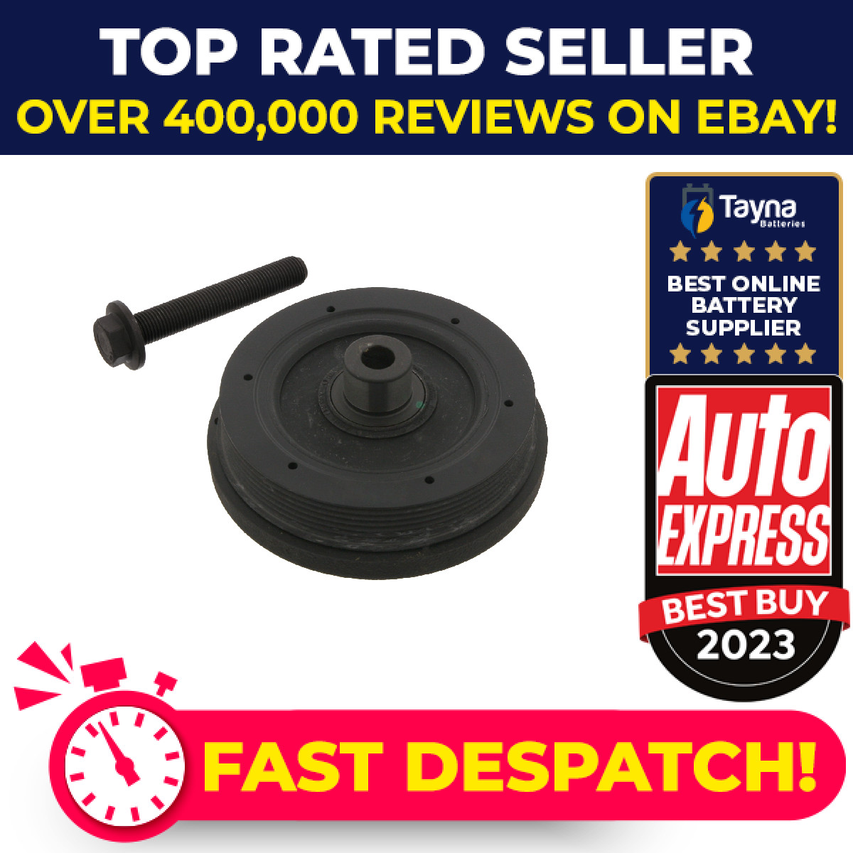 Crankshaft Pulley 34826 Febi Belt 1151392 1151392S1 Genuine Quality Guaranteed