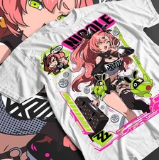 Zenless Zone Zero nicole demara T-shirt Short Sleeve Unisex All Sizes