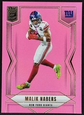 2025 Donruss Elite #5 Malik Nabers Pink