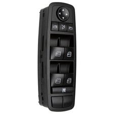 Master Power Window Switch Button fits W164 Switch, Black