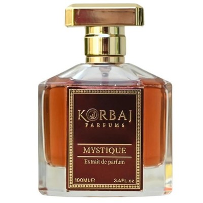 KORBAJ PARFUMS Mystique - Arabian Perfume for Women and 3.4 Fl Oz (Pack of 1) 