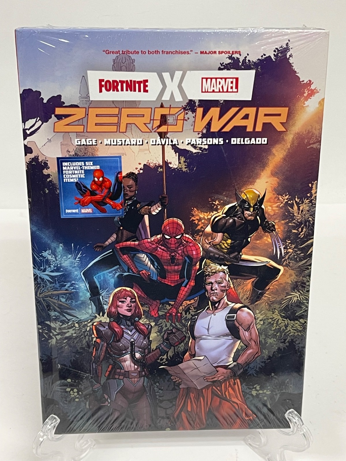 Fortnite X Marvel Zero War Colecciona 1-5 y Nexus War Thor Marvel Comics HC Sellado