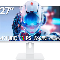 Gawfolk 27 Zoll 4K UHD Gaming Monitor LED 160Hz FüR PS5 Xbox, Hdmi 2.1 DP 1.4