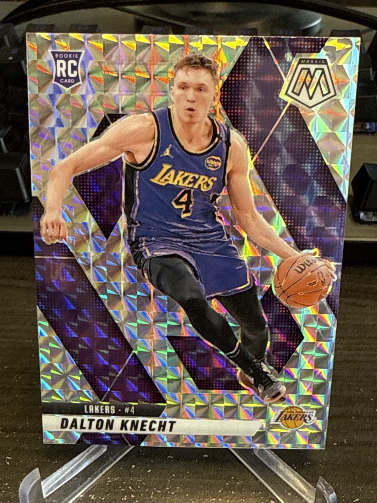 2024-25 Panini Mosaic - Rookies Dalton Knecht #238 Mosaic Prizm (RC)