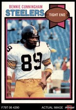 1979 Topps #124 Bennie Cunningham Steelers Clemson 8 - NM/MT