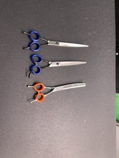 Grooming Shears 7.5" Curved Chunkers, Straight Shears 8.0 Curved Shears 8.0.