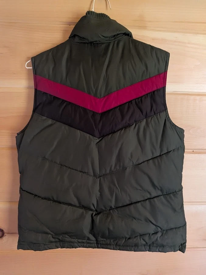 Chaleco acolchado vintage Y2K Old Navy para mujer talla M 2006 Gorpcore exterior terroso Foto 4 de 4