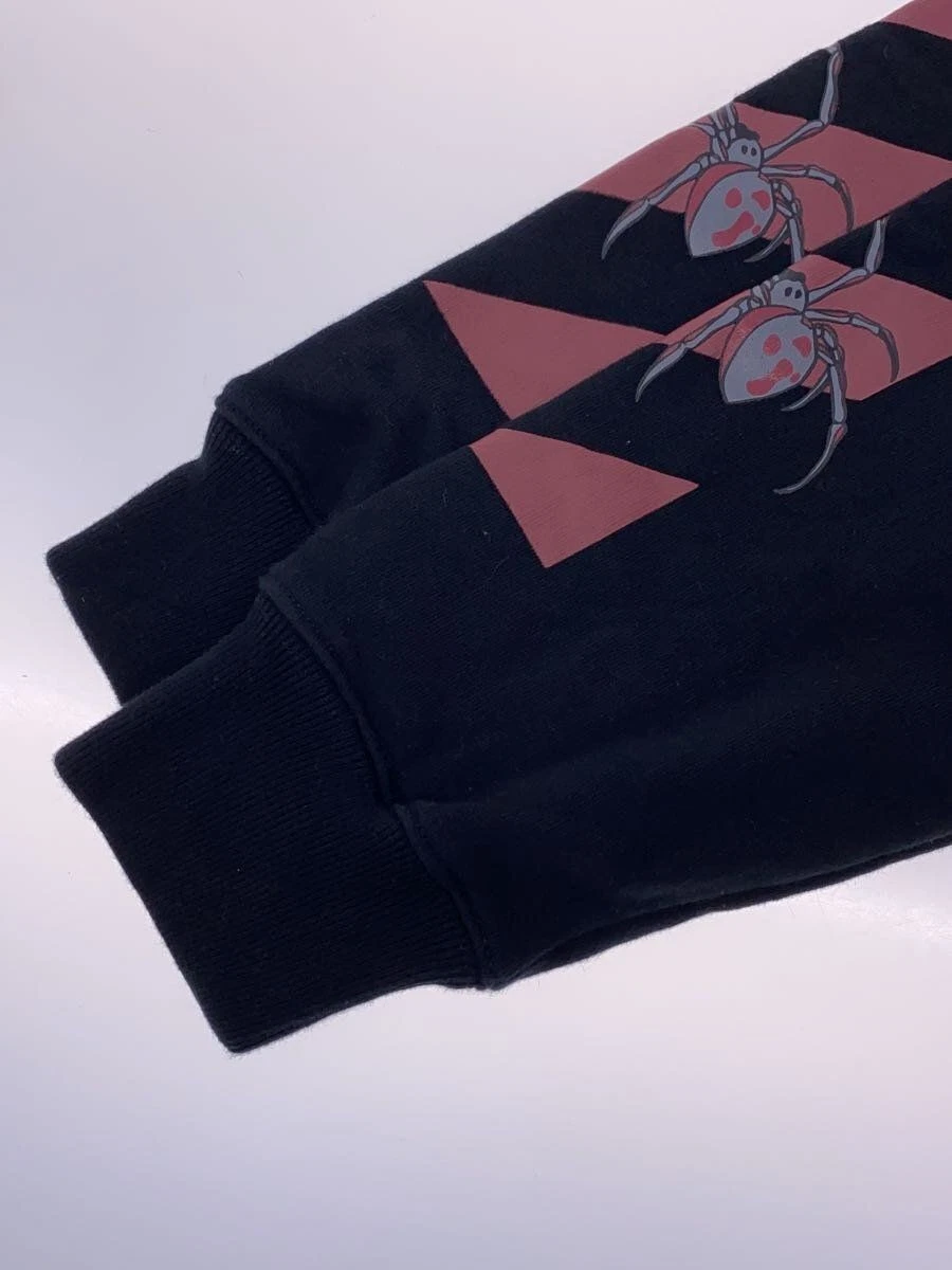 OFF WHITE felpa con cappuccio S cotone nero tinta unita OMBB037S20E30001 usata