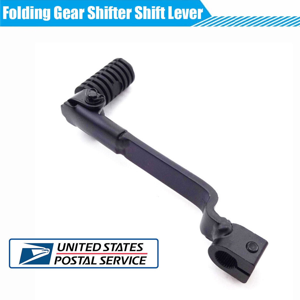 Black Motorcycle Folding Gear Shifter Shift Lever For 110cc-160cc ATV Dirt Bike Black Motorcycle Folding Gear Shifter Shift Lever For 110cc-160cc ATV Dirt Bike