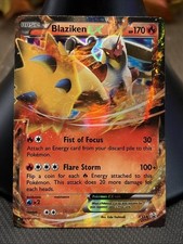 Pokémon TCG Blaziken EX Black Star Promo Ultra Rare Holo Card XY54