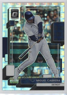 2022 Panini Donruss Optic Pandora Prizm 93/99 Miguel Cabrera #185 1co7