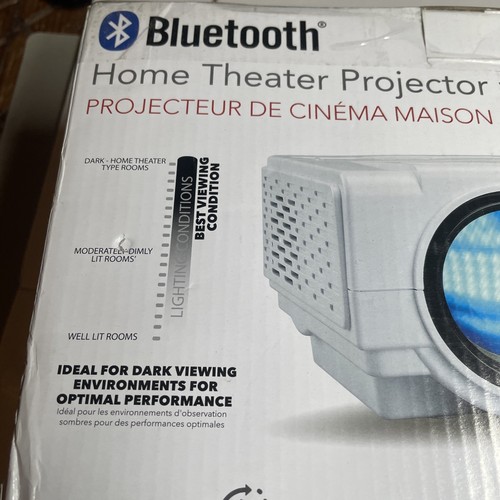 RCA RPJ104 Wireless LCD Projector - White - With Remote, Cord, And Instructions - Picture 2 of 7