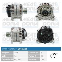 Meat & Doria Generator FüR Audi A2 8Z0 1.4 TDI 1.2 VW Polo Stufenheck 9A4